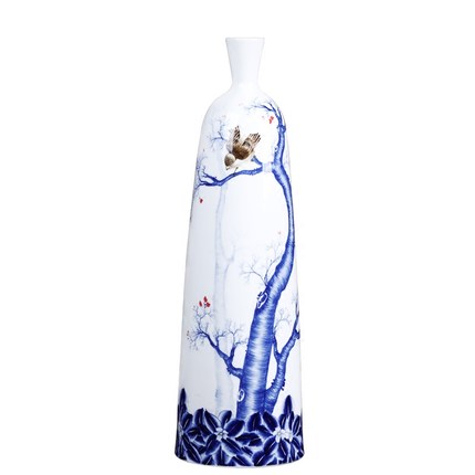 porcelain Jahrriesnge  for hand painted white blue vase cna0080 