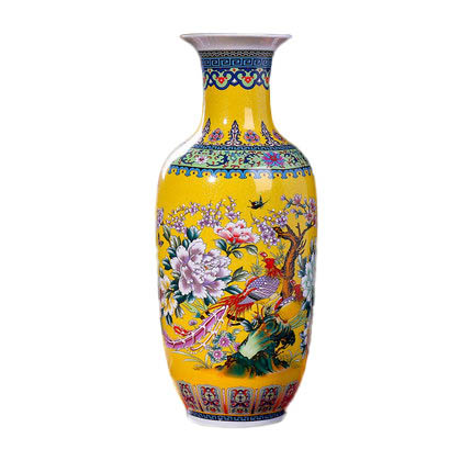 porcelain Jahrriesnge  for yellow vase cna0164 