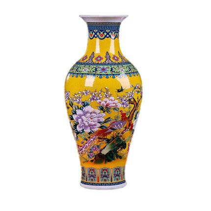 porcelain Jahrriesnge  for yellow vase cna0165 