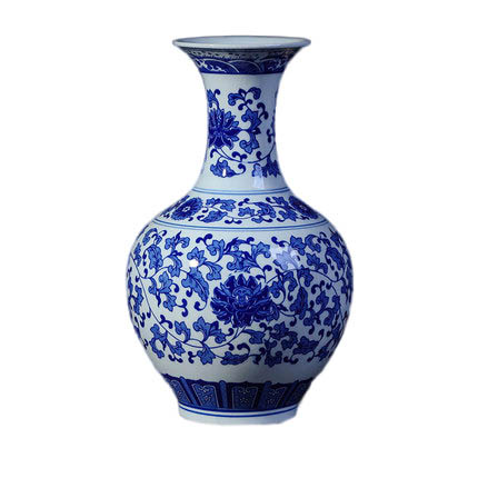 porcelain Jahrriesnge  for white blue vase cna0210 