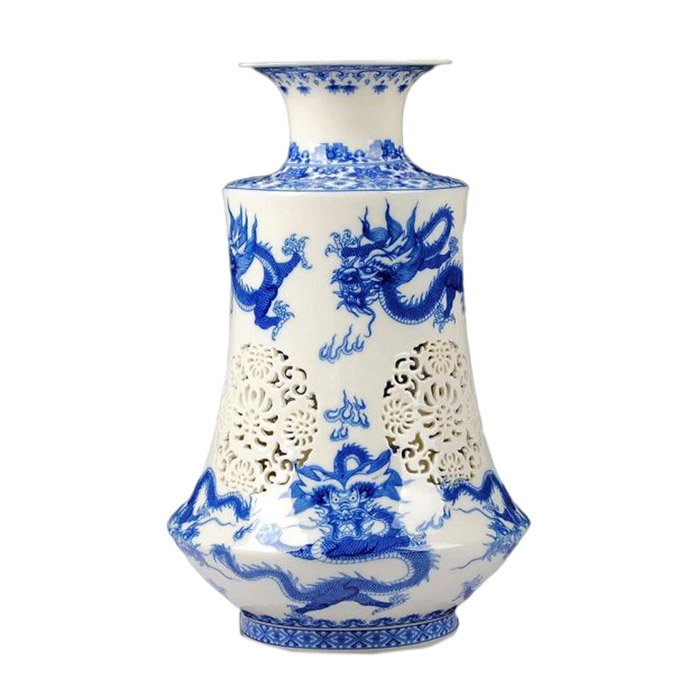 porcelain Jahrriesnge  for white blue vase cna0219 