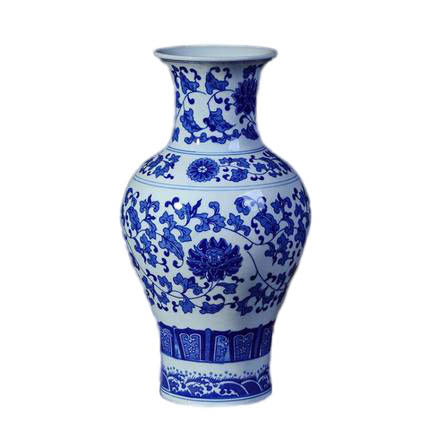 porcelain Jahrriesnge  for white and blue vase cna0259 