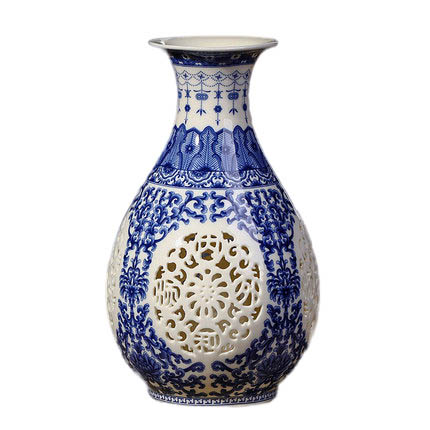 porcelain Jahrriesnge  for hollow out vase cna0395 