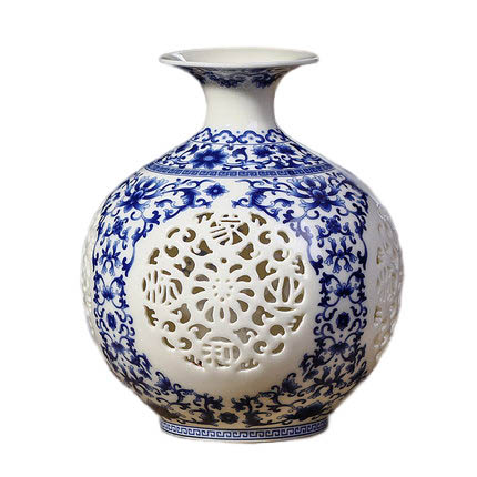 porcelain Jahrriesnge  for hollow out vase cna0401 