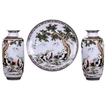 porcelain Jahrriesnge  for vase set three pieces cna0568 