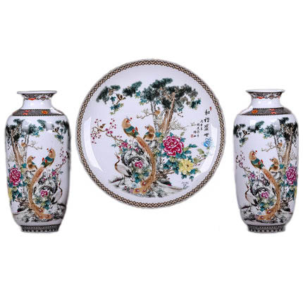 porcelain Jahrriesnge  for vase set three pieces cna0569 