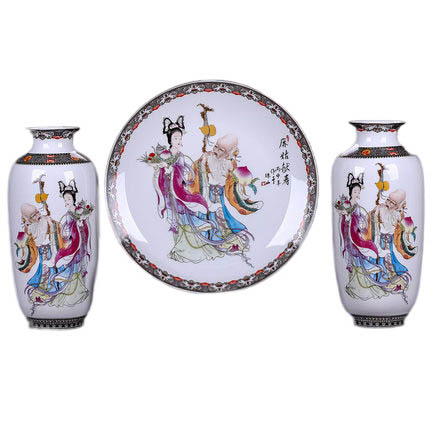 porcelain Jahrriesnge  for vase set three pieces cna0573 