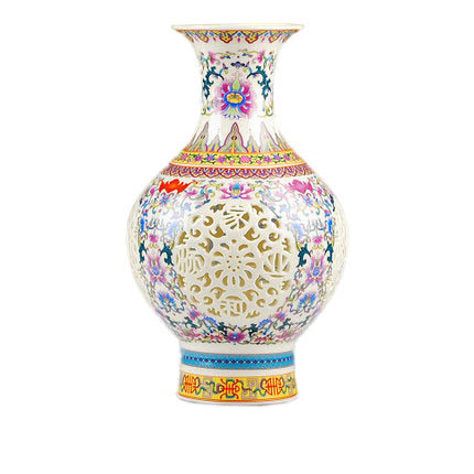 porcelain Jahrriesnge  for colorful hollow vase cna0664 