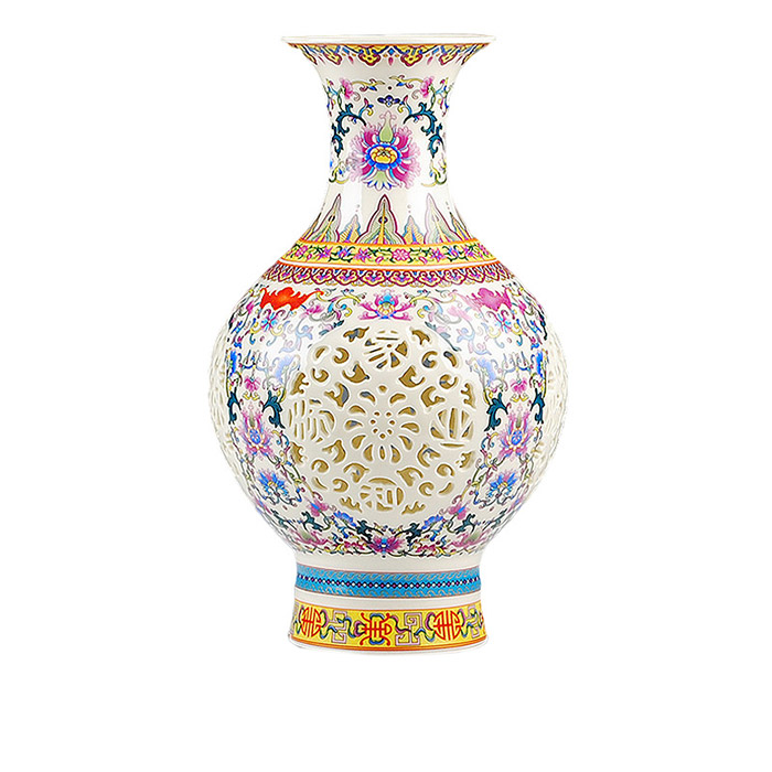 porcelain Jahrriesnge  for colorful hollow vase cna0666 