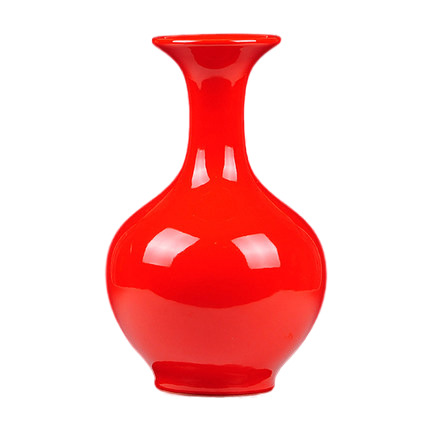 porcelain Jahrriesnge  for pure red vase cna0764 