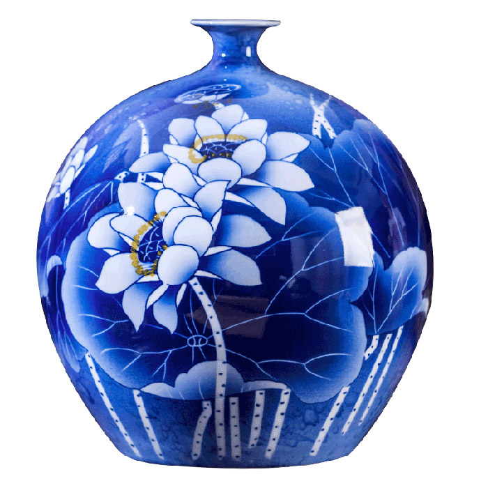 porcelain Jahrriesnge  for fish tail vase cna0795 