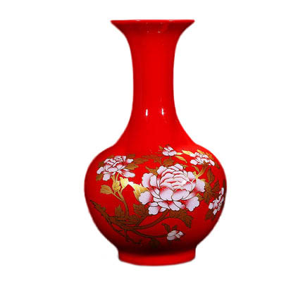 porcelain Jahrriesnge  for red peony flower vase cna0921 