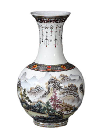 porcelain Jahrriesnge  for landscape vase cna0923 