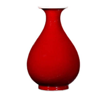 porcelain Jahrriesnge  for crack glaze red vase cna0947 