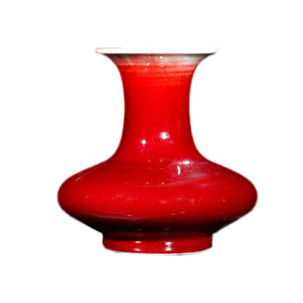 porcelain Jahrriesnge  for crack glaze red vase cna0948 