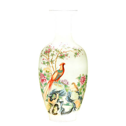 porcelain Jahrriesnge  for colorful landscape vase cna1004 