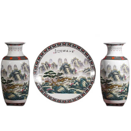 porcelain Jahrriesnge  for spring vase set 3pcs cna1046 