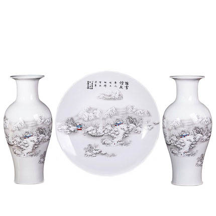 porcelain Jahrriesnge  for vase set 3pcs cna1056 