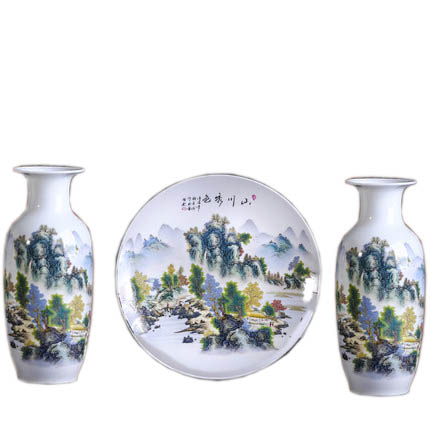 porcelain Jahrriesnge  for vase set 3pcs cna1058 