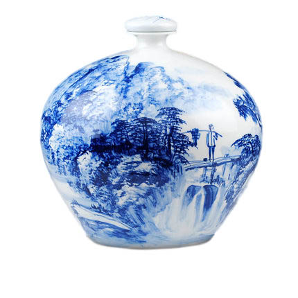 porcelain Jahrriesnge  for landscape painting vase cna1089 