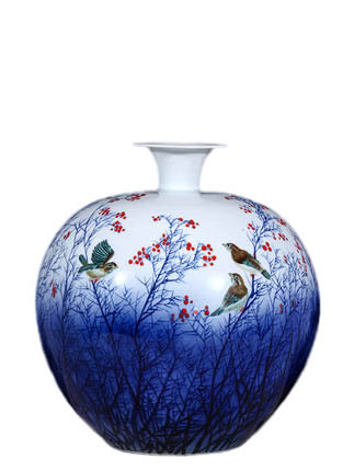 porcelain Jahrriesnge  for flowers and birds vase cna1114 