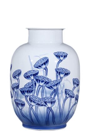 porcelain Jahrriesnge  for flowers and birds vase cna1115 