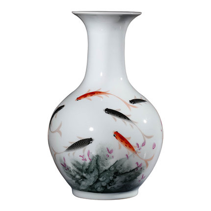 porcelain Jahrriesnge  for fish vase cna1121 