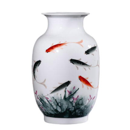 porcelain Jahrriesnge  for fish vase cna1122 