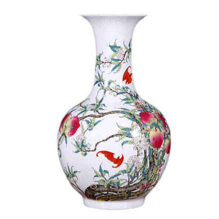 porcelain Jahrriesnge  for nine peach illustration vase cna1127 