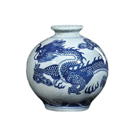 porcelain Jahrriesnge  for crack dragon vase cna1176 