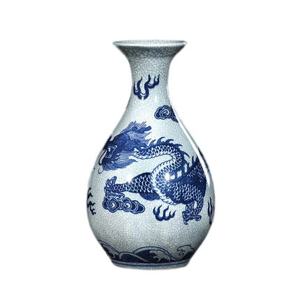 porcelain Jahrriesnge  for crack dragon vase cna1180 