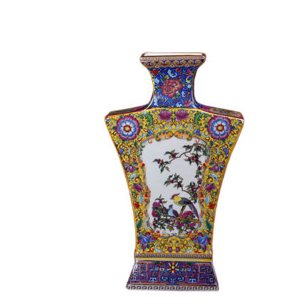 porcelain Jahrriesnge  for enamel Multilateral vase cna1204 