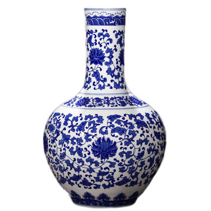 porcelain Jahrriesnge  for rooted lotus vase cna1243 