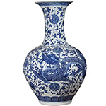 porcelain Jahrriesnge  for blue dragon vase cna1287 