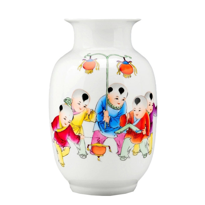 porcelain Jahrriesnge  for five boys vase cna1288 