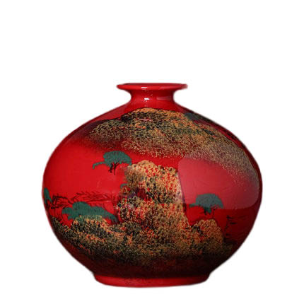 porcelain Jahrriesnge  for red landscape vase cna1355 