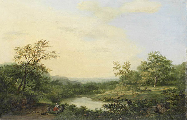 Landscape JAHRRIESNGE  for lake-lpf01153 