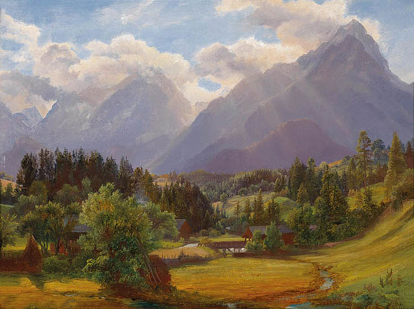 Landscape Jahrriesnge  for mountain-lpf01515 