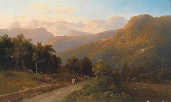 Landscape JAHRRIESNGE  for mountain-lpf01532 