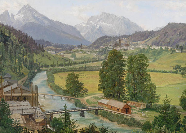 Landscape Jahrriesnge  for mountain-lpf01533 