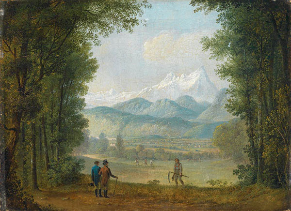 Landscape Jahrriesnge  for mountain-lpf01542 