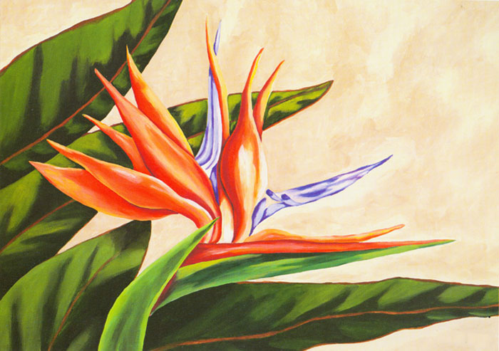 Floral JAHRRIESNGE  for strelitzia lpf04607 