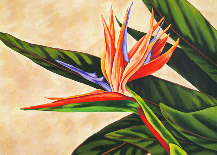 Floral JAHRRIESNGE  for strelitzia lpf04608 