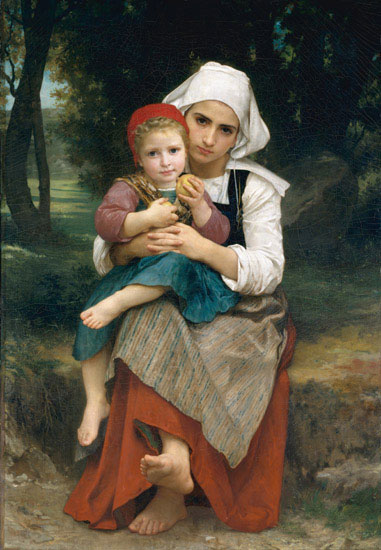 Portrait Jahrriesnge  for William Adolphe Bouguereau lpf11873 