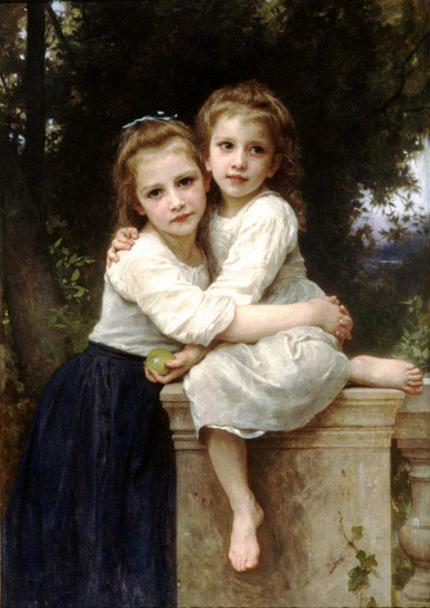 Portrait Jahrriesnge  for William Adolphe Bouguereau lpf11895 