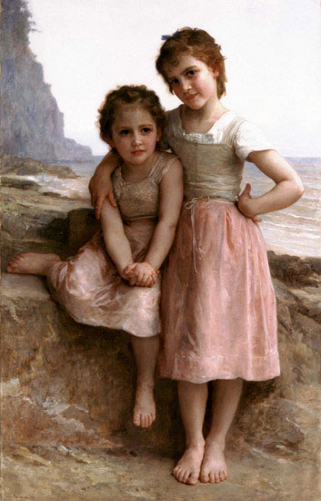 Portrait Jahrriesnge  for William Adolphe Bouguereau lpf11898 