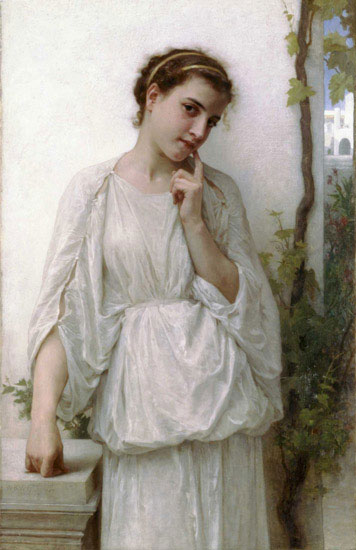 Portrait Jahrriesnge  for William Adolphe Bouguereau lpf11903 