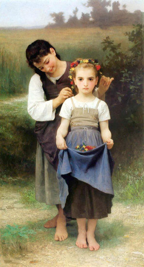 Portrait Jahrriesnge  for William Adolphe Bouguereau lpf11908 