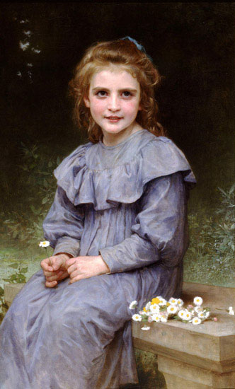 Portrait Jahrriesnge  for William Adolphe Bouguereau lpf11909 