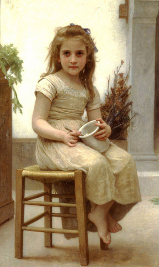 Portrait Jahrriesnge  for William Adolphe Bouguereau lpf11911 